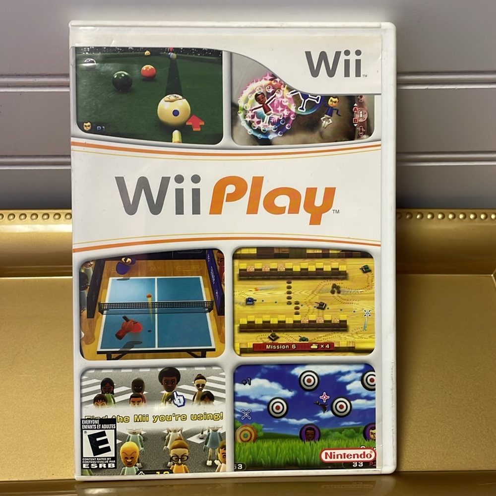 Wii Play Nintendo Video Game- VTG. 2006-2007 - Picture 9 of 9